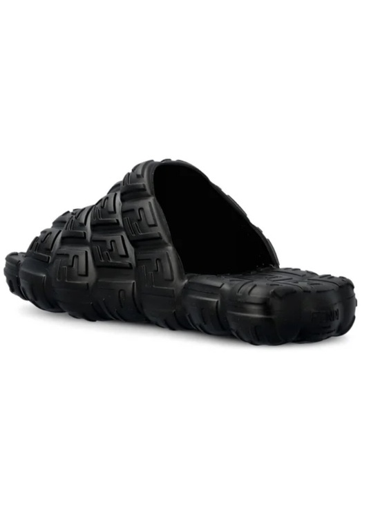 ? Fendi Men Embossed Black Cloud Bubble Slides Size UK7/8US NWB main image 13